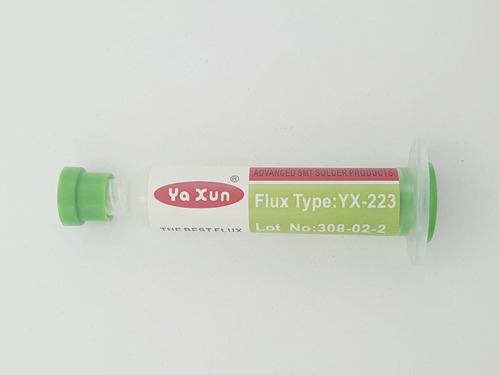 Flux Yx223 Para Smd Bga 10cc En Gel Soldadura Electronica