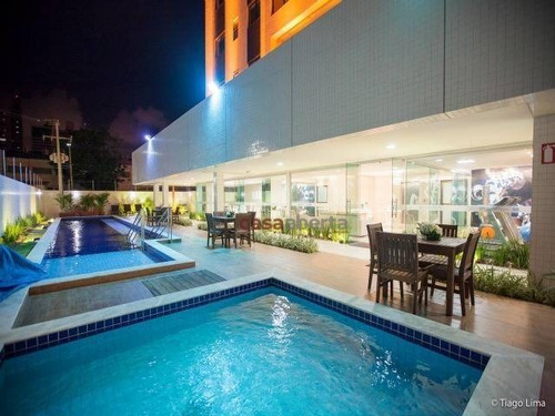 Imagem 12 de 14 de Apartamento Com 3 Dormitórios À Venda, 103 M² Por R$ 661.164,00 - Petrópolis - Natal/rn - Ap0054