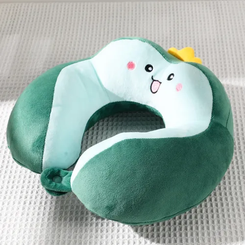Almohada De Viaje, Almohada De Soporte Para El Verde Blanco
