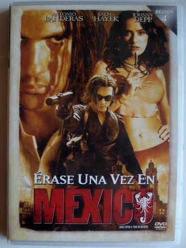 Dvd  Erase Una Vez En Mexico - Robert Rodriguez  Imp. Brasil