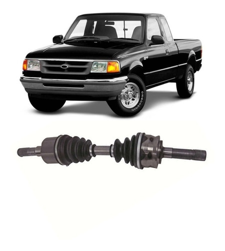 Semieixo Ford Ranger Explorer 4x4 Roda Livre 1995/2000 Esque