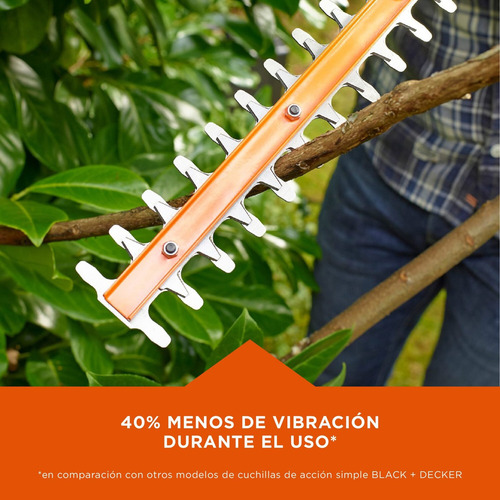 Imagen 7 de 12 de Cortasetos 420w Black+decker Beht201k-b3