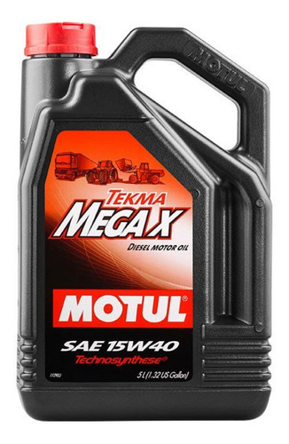 Aceite Para Motor Diesel Pesado 15w40 Tekma Mega X Motul  