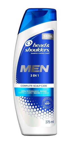 Head & Shoulders Complete Scalp Care Men 3en1 Shampoo 375ml