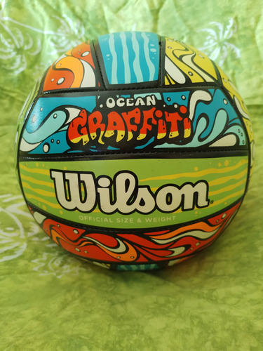 Pelota De Voleibol / Volleyball  Wilson Ocean Graffiti 