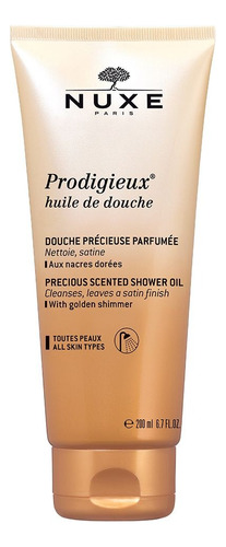 Óleo de banho corporal Nuxe Prodigieux Precious Perfume 200ml