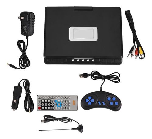 Reproductor De Dvd Usb Giratorio Con Pantalla Ancha Lcd Port