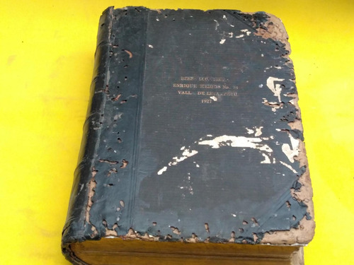 Mercurio Peruano: Libro Biblia 1927 De Sede Masonica L14