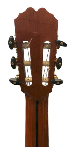 Guitarra criolla clásica La Alpujarra 85KEC para diestros natural brillante