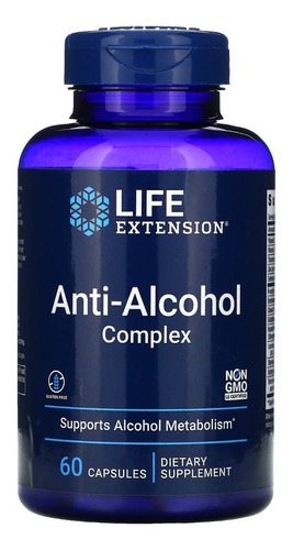 Anti Alcohol Complex Protege De Efectos Nocivos Cápsulas Natural