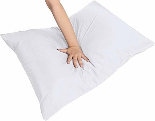 Funda De Almohada Impermeable Con Cierra 2pzas Color Blanco