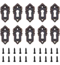 Comprar Micro Traders 10pcs Llave De Llave Antigua Rosettes Bronce D