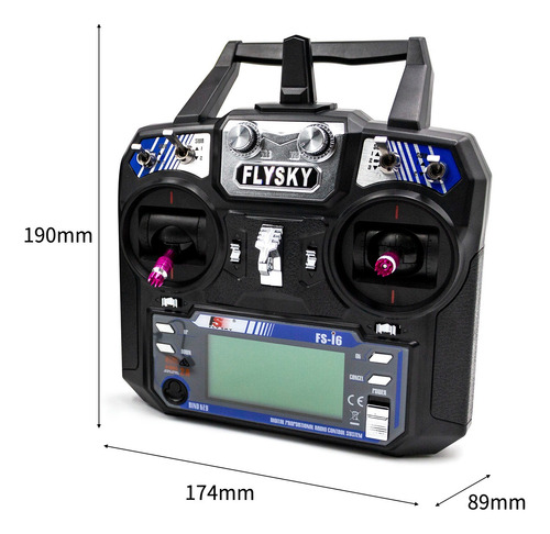 Control Remoto Afhds Flysky Fs-i6 Rc Para Transmisor De Radi