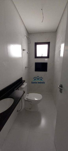 Cobertura *pronta Para Morar ** Com 3 Dormitórios(01 Suíte ) Fino Acabamento 02 Vagas À Venda, 140 M² Por R$ 465.000 - Vila Pires - Santo André/sp - Co0356