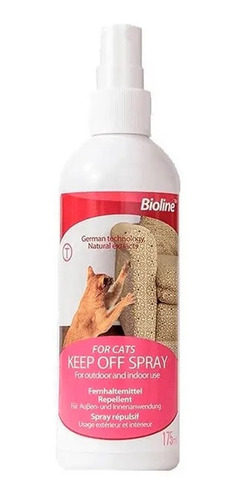 Repelente Para Gatos Bioline Keep Of Spray For Cat