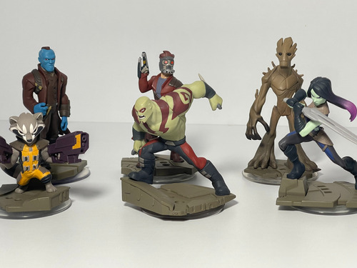 Figuras Disney Infinity Marvel Guardianes De La Galaxia