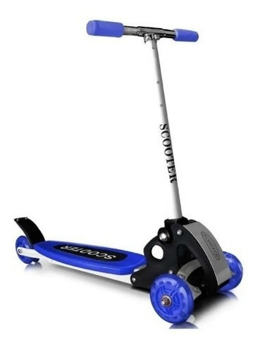 Monopatin Patineta 3 Ruedas Scooter Racing Plegable 