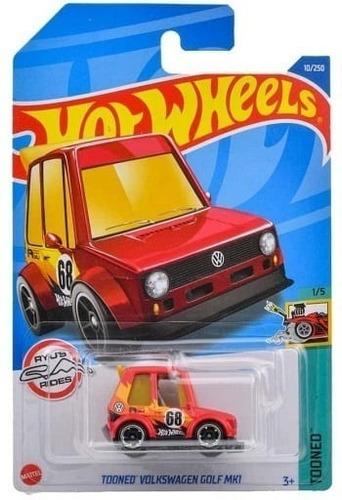 Hot Wheels Tooned Volkswagen Golf Mk1