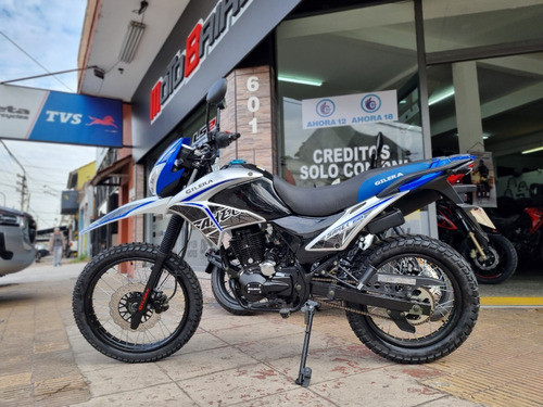 Imagen 7 de 24 de Gilera Sahel 150 0km 2023 Enduro Ahora 12 Y 18 Motobaires