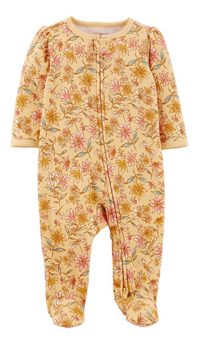 Carters Osito Pijama Algodón Cierre Floral 1n666110