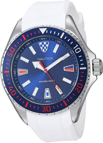 Reloj Nautica Napcps902, Análogo, Azul - Blanco