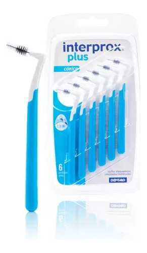 Dentaid Interprox Plus Conico 1.3 Mm Pack X 6 Unidades