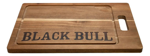 Tabla Para Picar Parrillera Madera Black Bull 45cm - Asados