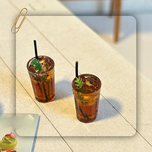 4 :6 1:12 Dollhouse Miniature Food Drink Model, Pretend Mini