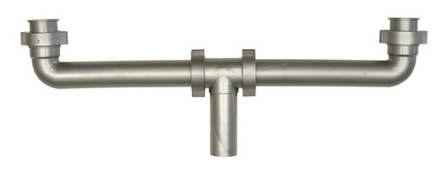 Salida Central Para Fregadero De 2 Tarjas Coflex P-b9054p