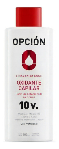  Oxidante Capilar 10 Vol En Crema Estabilizada Opcion X 900ml Tono 10 Volúmenes