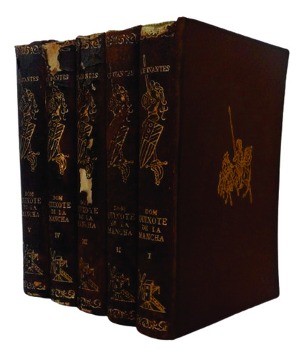 Miguel De Cervantes - Dom Quixote De La Mancha 5 Volumes (Usado)