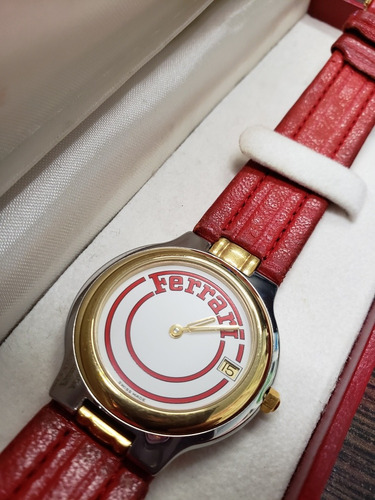 Reloj Ferrari Fórmula By Cartier Años 80s. Colección.