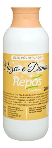Óleo Pós Depilação Damasco 200ml Repos