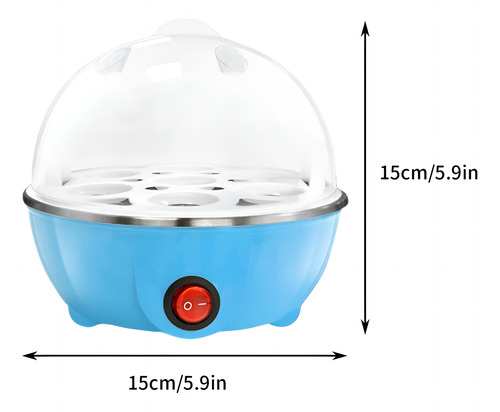 Cozedor De Ovos Maquina De Cozinhar A Vapor Portatil 110v