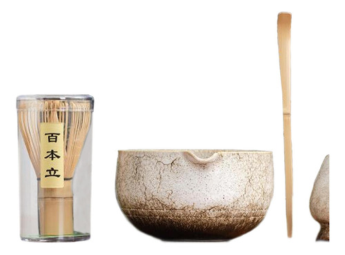 4 Piezas Matcha Set Japanese Making Matcha Bowl Matcha Kit