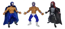 Comprar 3 Muñecos De Lucha Libre Mexicana - Lucha Extrema Luchadores