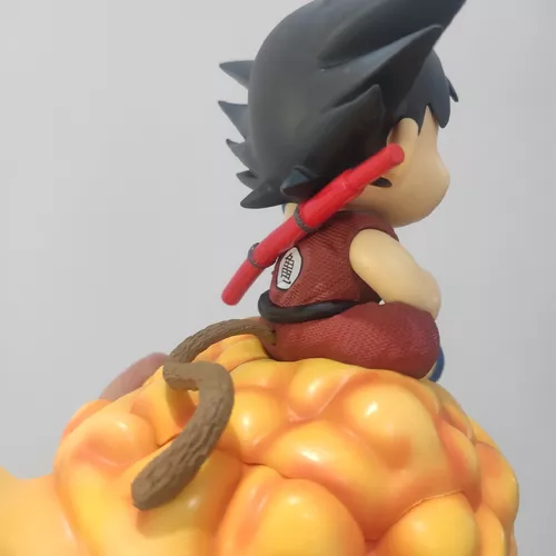 Boneco Goku Dragon Ball Z Nuvem Voadora 40cm Novo Promo