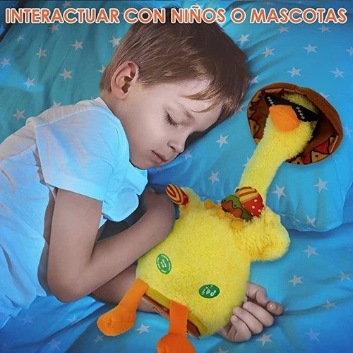 * Juguetes Pato Bailarín Recargable Y Repetible, 120