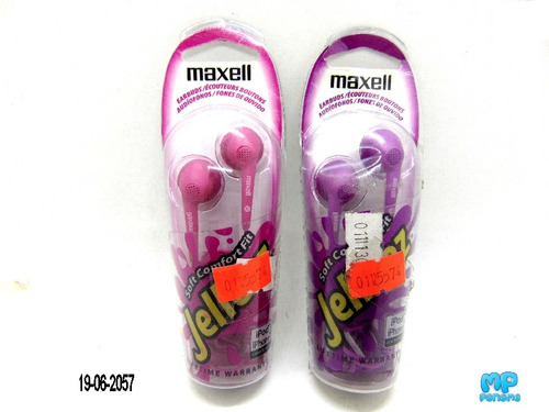 Audifono Jellee Maxell Rosado Violeta