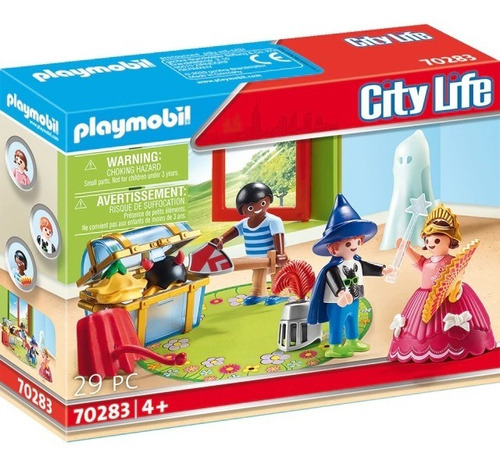 Playmobil Set Niños Con Disfraces City Life Accesorios 1 Cm