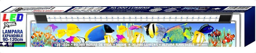 Lampara Led Aérea Externa Acuario Pecera Peces 90-120cm 60w 4441