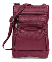 Comprar Krediz Bolsos Cruzados De Cuero Para Mujer, Bolso