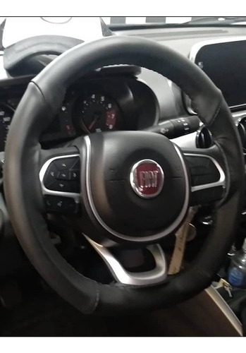 Imagen 2 de 4 de Funda Cubre Volante Fiat Punto Cuero Vacuno Genuino Ltcueros