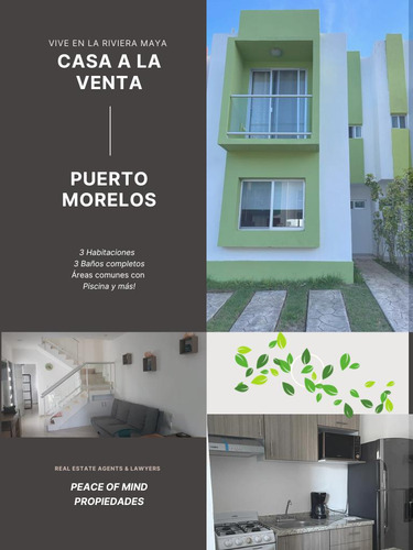 Beautiful Puerto Morelos, For Sale  Or Rent , Riviera Maya, Gated,