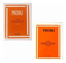 Comprar Kit De Método De Ensino Completo Pozzoli Guia Teórico Prático Parte 1 E 2 + Pozzoli Parte 3 E 4 Para O Ensino Do Ditado Musical