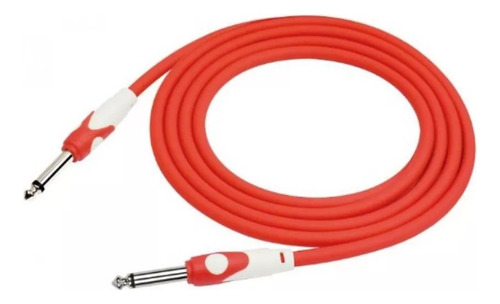 Cable Plug Instrumento 3mt Lgi 201 Kirlin (rojo)