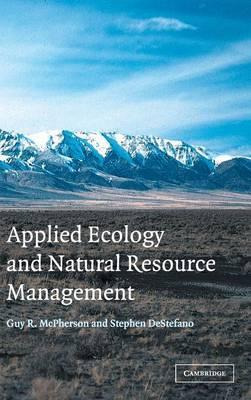 Libro Applied Ecology And Natural Resource Management - G...