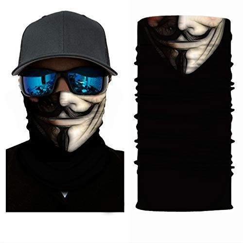 Adko Bandana Sin Costuras Joker Máscara Facial Divertido Car 