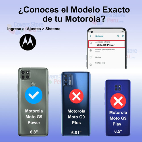 Funda Case De Motorola G9 Power Soft Feeling Antishock Rojo