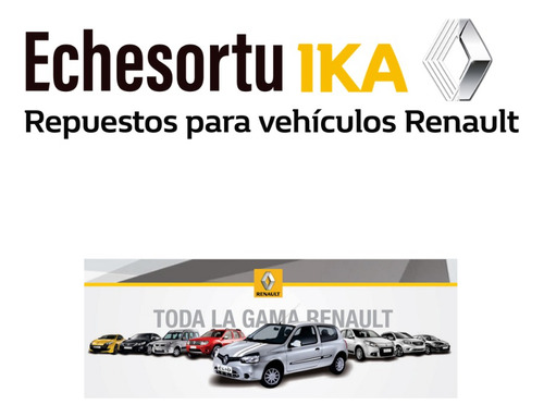 Carter Aceite Renault Logan Sandero K7m 1.6 8v Original